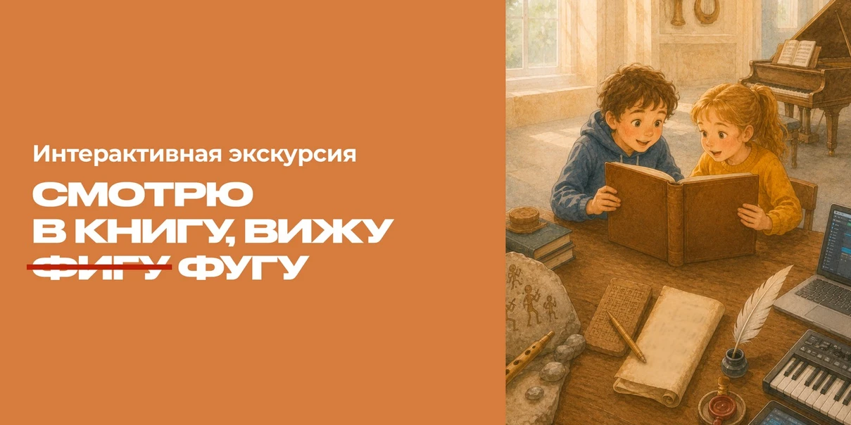 Интерактивная экскурсия «Смотрю в книгу, вижу фигу (зачеркнуто) ФУГУ»