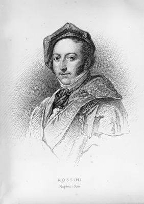 Джоаккино Россини. Неаполь, 1820