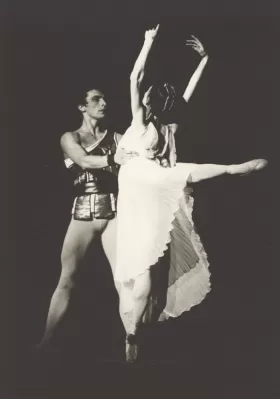 Сцена из балета «Антоний и Клеопатра». Малегот, 1982 г.