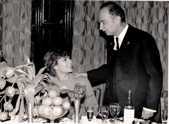 Оскар Фельцман и Эдита Пьеха. 1960-е