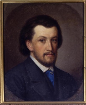 В.Т. Тимофеев. Портрет М.П. Беляева. Холст, масло. 1868