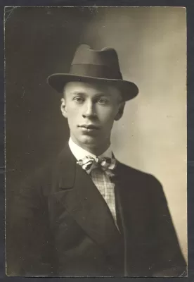 С.С. Прокофьев в юности (1910-1913)