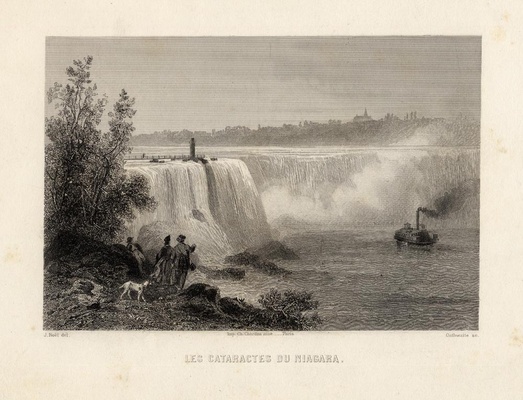 Ниагарский водопад. Конец XIX века