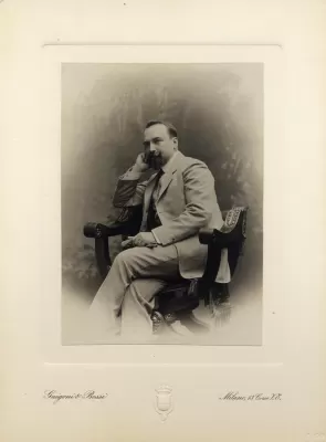 Н.Г. Райский. Фотопортрет. Милан, Италия, 1900-е