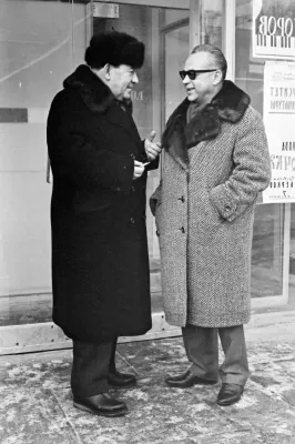 Н.В. Богословский и Л.О. Утёсов. 1960-е