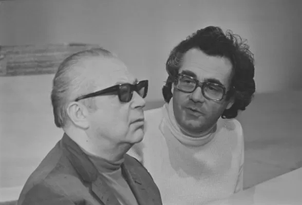 Н.В. Богословский и М. Легран. 1970-е