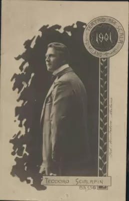 Шаляпин Ф.И в Италии. 1901 год