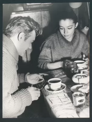 Владимир Васильев и Екатерина Максимова. Конец 1950-х – начало 1960-х. Фото Ю. Зенковича