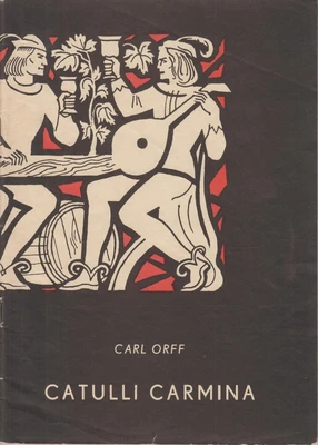 К. Орф. Сценическая кантата Catulli Carmina. Хоровая партитура. Таллин, 1964